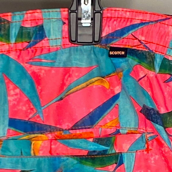 Scotch & Soda Draw String Swim Trunks - Picture 3 of 7